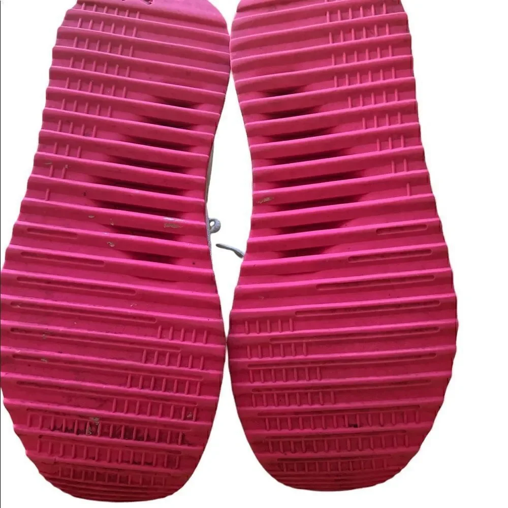 Puma White and Pink Lemonade Soft Foam Sneaker’s